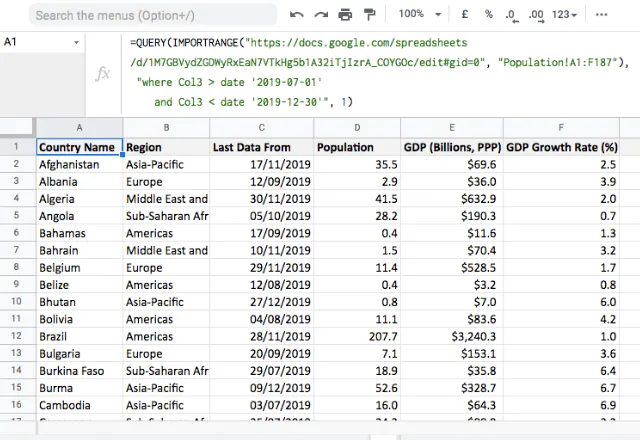combine query with importrange example 2