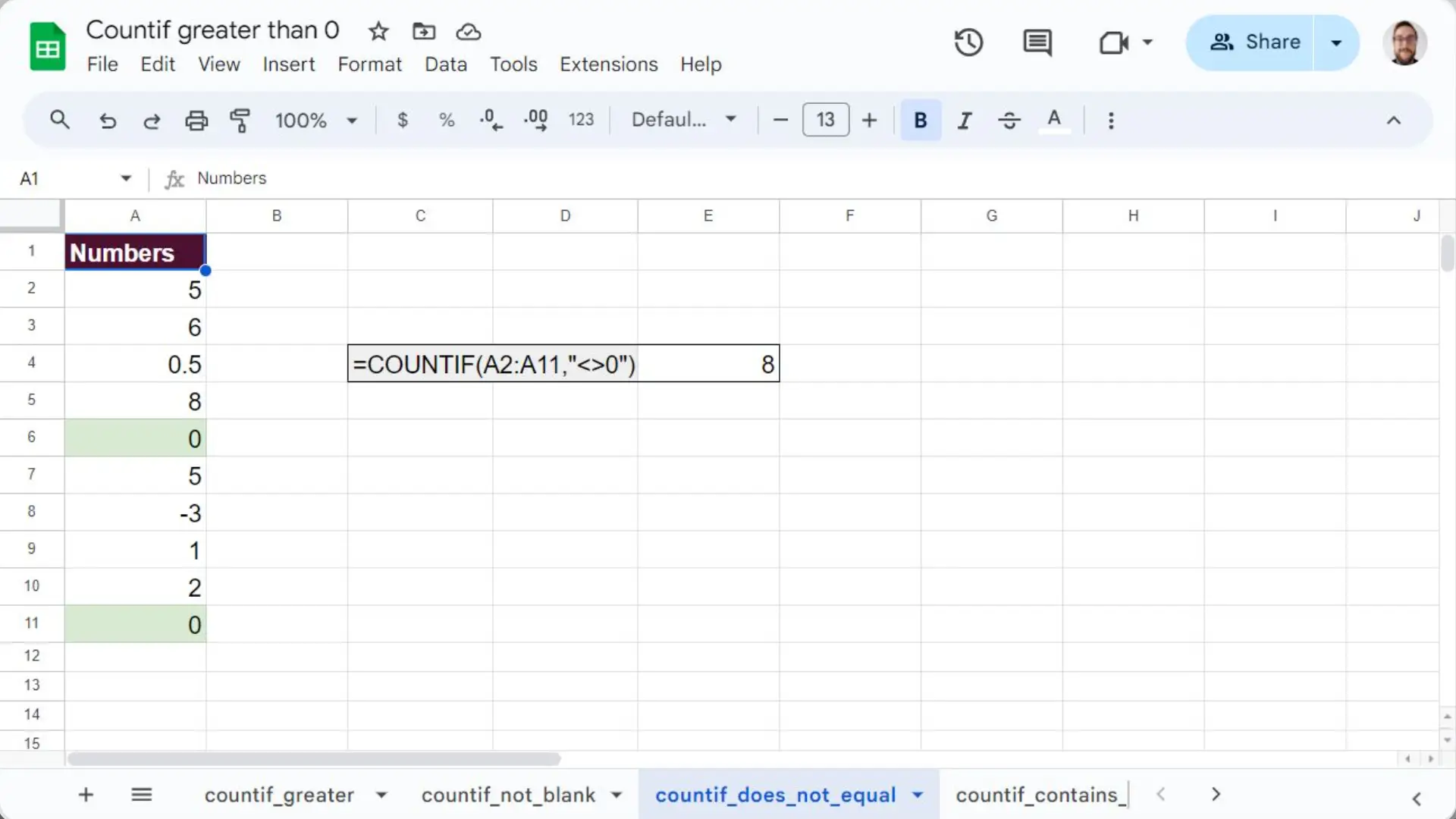 countif_greater_than_0_5 countif greater than 0 - 5